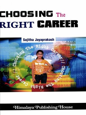cover image of Choosing the Right Career